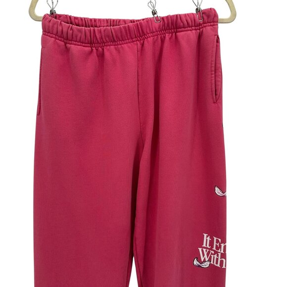 Colleen Hoover It Ends With Us Womens S/M Sweatpants Mayfair Group Pink - Picture 2 of 11